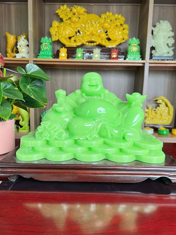 Phật Di Lặc Tay Đỡ Nén Vàng size to